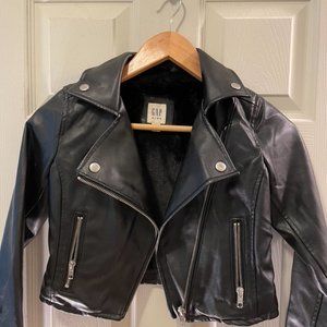 GAP Kids Faux Leather Jacket